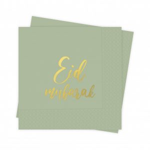 Eid mubarak servetten Tropical