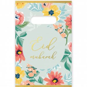 Eid mubarak snoepzakjes Bloemen