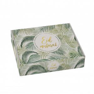 Eid mubarak gebaksdoos Tropical